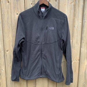 The North Face Sweater Jacket Full Zip Medium Gray